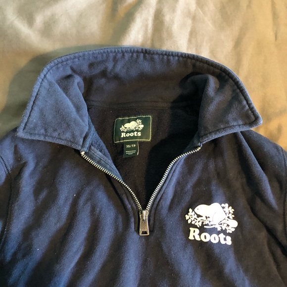 Small blue roots sweater - Picture 3 of 4